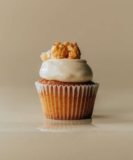 Caramel Vanilla Cupcake